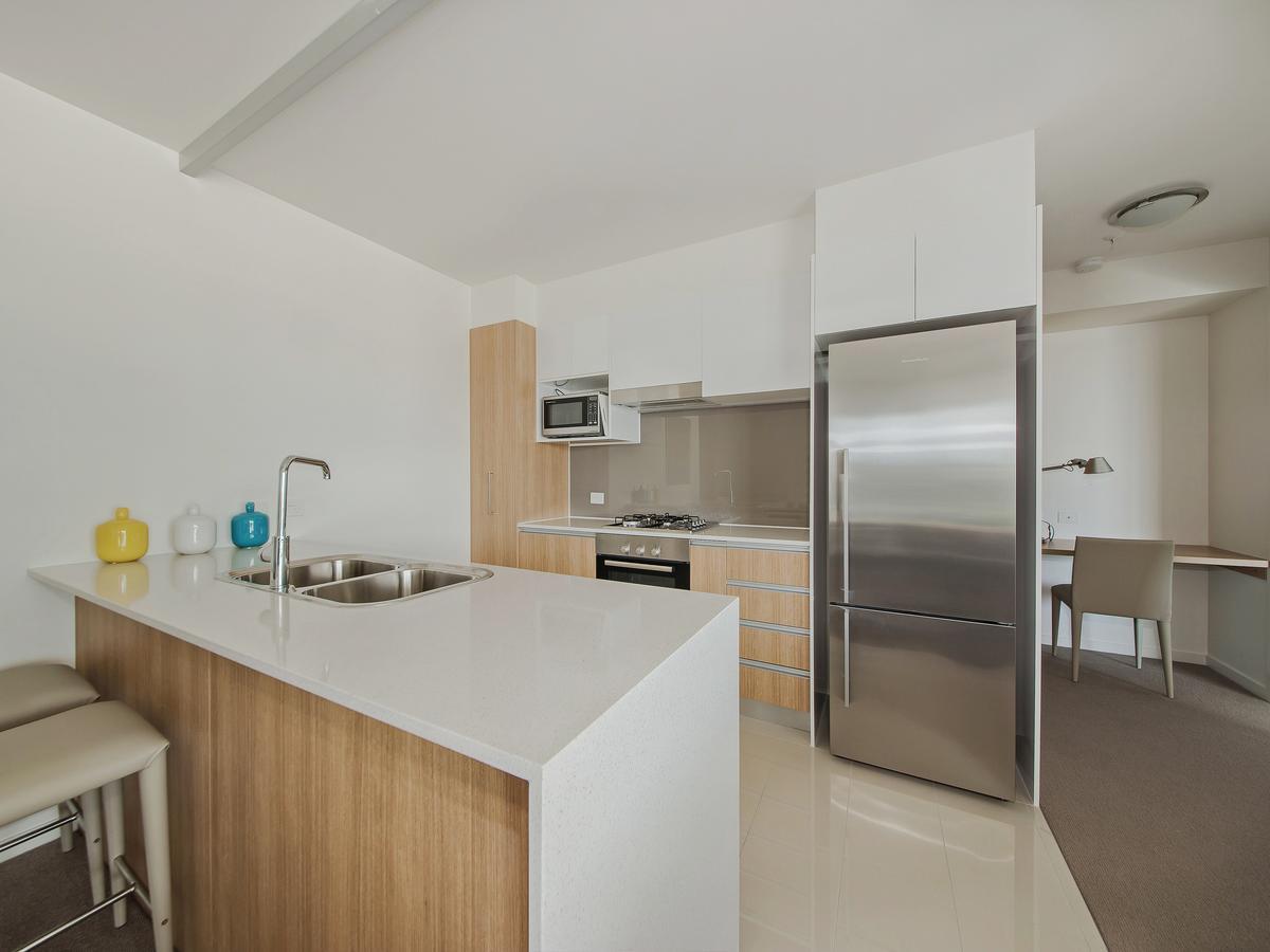 Link Portside Wharf Apartment Hotel Brisbane Oda fotoğraf